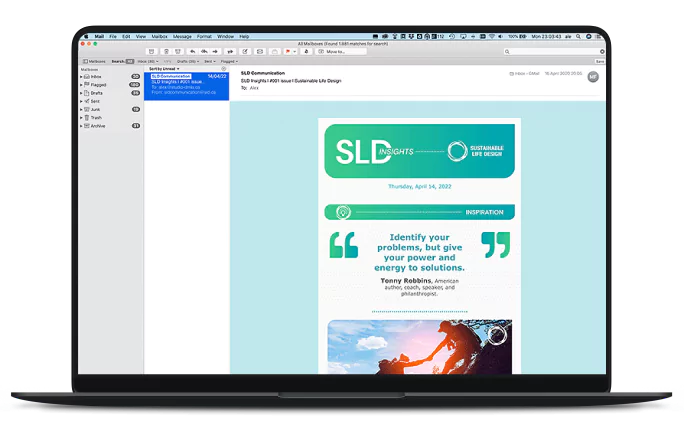 Macbook Portfolio Screens with the bunking project on screen